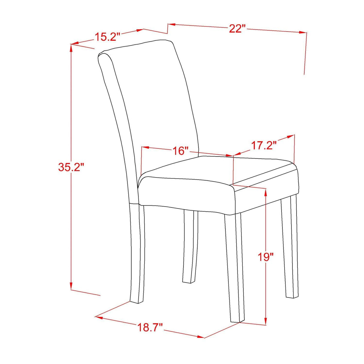 East West Furniture DLAB5-OAK-04 5 Piece Dinette Set for 4 Includes a Round Dining Room Table with Dropleaf and 4 Light Tan Linen Fabric Parsons Dining Chairs, 42x42 Inch, Oak East West Furniture