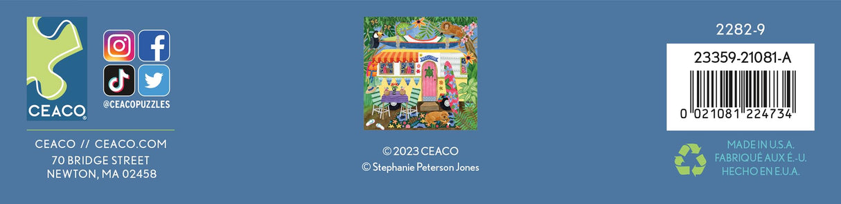 Ceaco - Happy Camper - Costa Rica - 300 Piece Jigsaw Puzzle Ceaco