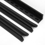 Storage Shelves 3 Tier Adjustable Garage Shelving Heavy Duty 31.5" W x 15.7" D x 31.5" H Metal Shelving Unit for Garage Shelves, Utility Rack Shelf, Storage Warehouse Pantry Closet, Black Abesthink