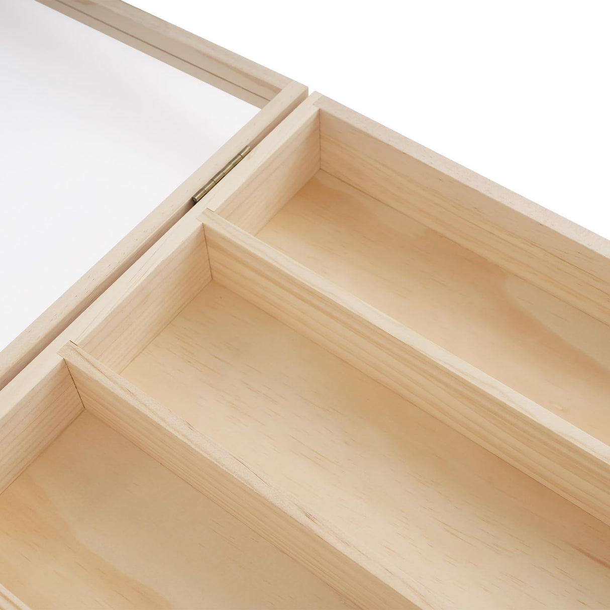 HOLMZCED Wall Wood Display Cabinet with Acrylic Door, 6 Tiers Wall Mounted Collection Display Case Hanging Display Cases for Minifigures Small Stones Models HOLMZCED