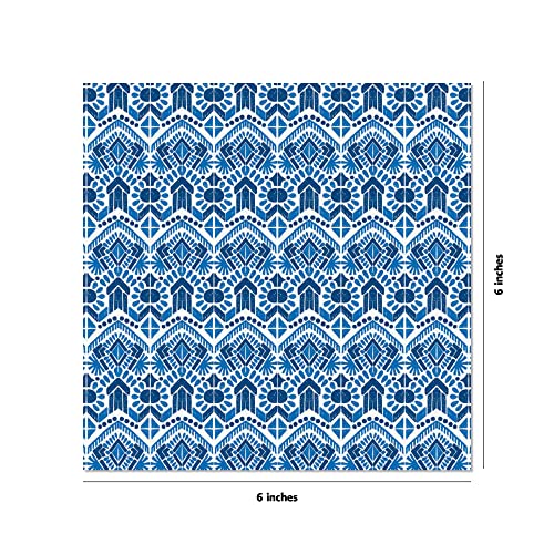 Origami Paper 200 sheets Blue and White Patterns 6" (15 cm): Double Sided Origami Sheets Printed with 12 Different Designs (Instructions for 6 Projects Included) - WoodArtSupply