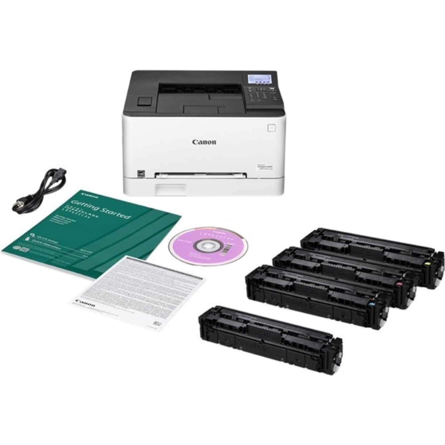 Canon Color Image Class LBP622Cdw -Wireless, Mobile Ready, Duplex Laser Printer, Compact Size - White