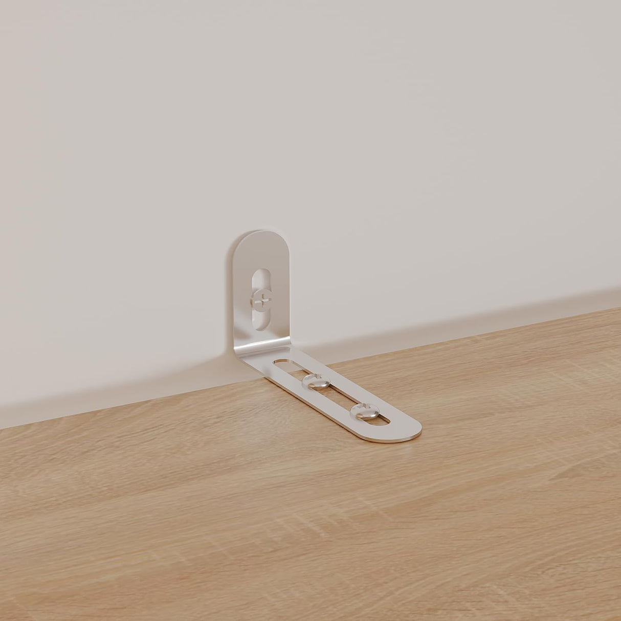 Hitow 6-Tier Wooden Bookcase, L Shaped Geometric Bookshelf, 81.9" H Freestanding Storage Shelf Room Divider, Open Corner Shelf Storage Unit for Living Room Home Office, Beige (35.4" W x 23.6" D)