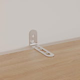 Hitow 6-Tier Wooden Bookcase, L Shaped Geometric Bookshelf, 81.9" H Freestanding Storage Shelf Room Divider, Open Corner Shelf Storage Unit for Living Room Home Office, Beige (35.4" W x 23.6" D)