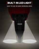 SILVEL 18 Gauge Cordless Brad Nailer, 2 in 1 Cordless Nail Gun/Electric Stapler, 2 * 21V Battery Powered Nail Gun, Fast Charging for Woodworking,Home Improvement SILVEL