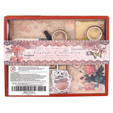 Funto Scrapbooking Kit (202 PCS), Vintage Collection-Rose Angel, Perfect for Bullet Scrapbooking Materials, Planner DIY Arts Craft Collage Funto