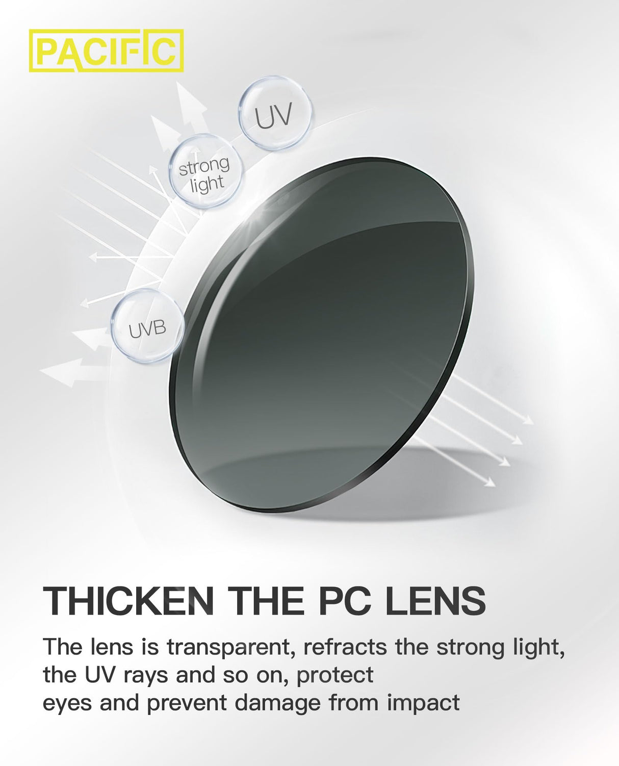 PACIFIC PPE Welding Safety Glasses, Wrap-around Safety Welding Lens, Anti-scratch Safety Glasses, UV Protection, Protective Glasses, ANSI/ISEA & MCEPS Compliant, IR Shade 5 PACIFIC PPE