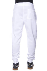 Southpole Mens 1570 Basic Active Sweatpants Fleece Jogger, White, Medium US Southpole