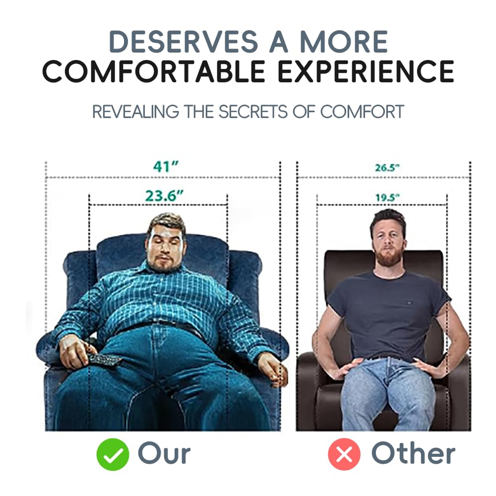 Caberryne Leather Recliner Sofa Set,Leather Living Room Furniture Set with Storage Console/Cup Holders,Reclining Sofa Set for House/Home Theater(Sofa&Loveseat 2 Pieces，White) Caberryne