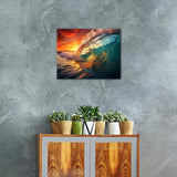 Painting by Numbers for Adults, Sunrise on The Sea Easy Paint by Numbers Kit, Sea in Turkey Paint by Number, Paints by Number Crafts for Adults, Ocean for Home Wall Decor Gift(40x50cm) TUMOVO