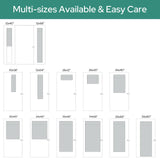 HOMEIDEAS Blackout French Privacy Door Curtains for Door Window,Curtains for Glass, Thermal Insulated Tie Up Shade Window Covering for Bedroom, Black, W26 X L40 Inch, 1 Panel HOMEIDEAS