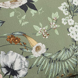 CASAAGUSTO Queen Comforter Set, 7 PCS Green Butterfly Floral Comforter Set with Flowers Leaves Pattern, Soft Seersucker Design All Season Queen Size Bedding Set(90"X90") CASAAGUSTO