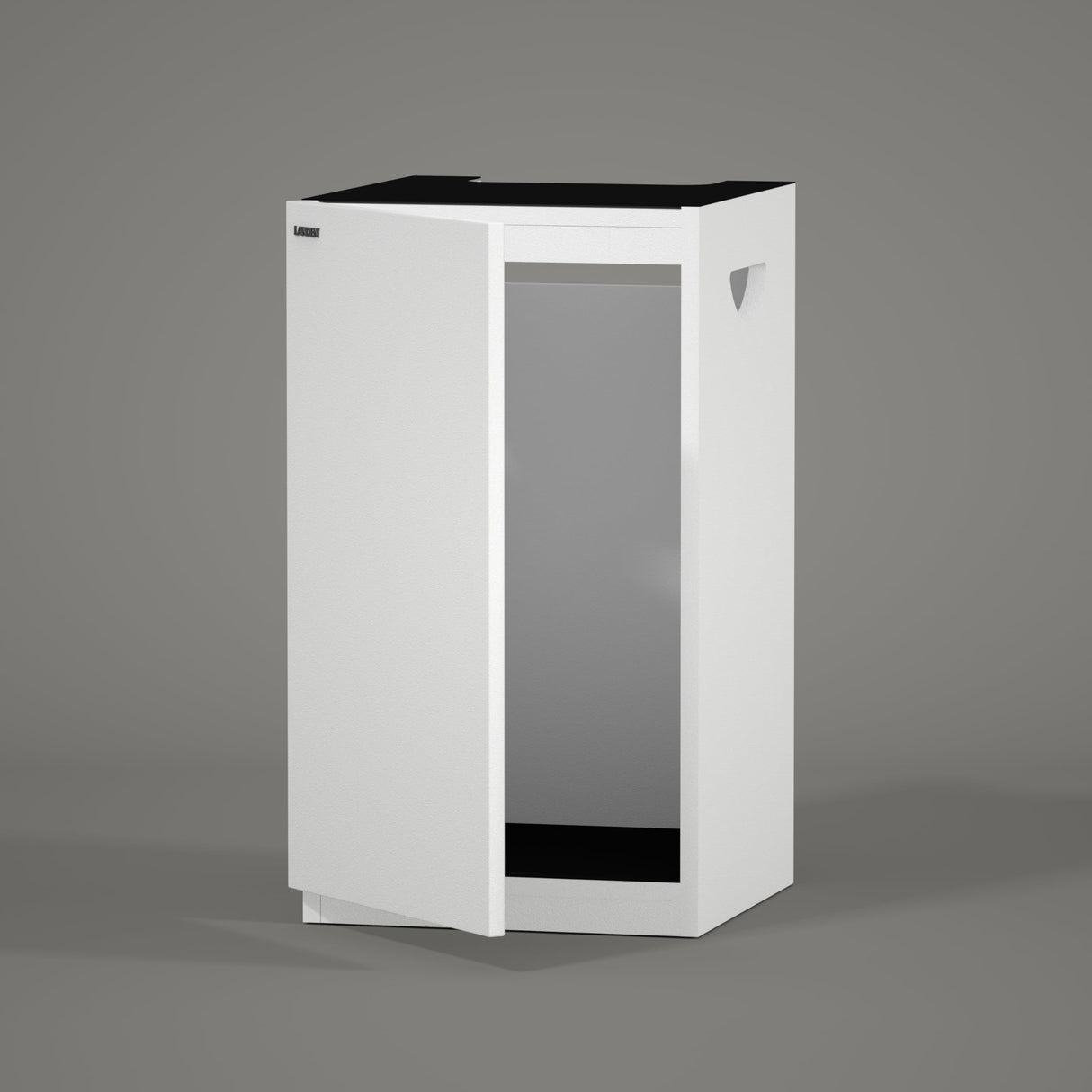 LANDEN Aquarium Wooden Stand and Cabinet for up to 20 Gal Tank, W17.7xD17.7xH31.5 in, Fish Reptile Sea Salt WaterTank Stand, Nano Foam Leveling Mat Included, Matte White Painted(Stand Only) LANDEN