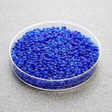 Dry & Dry [2 LBS] Blue Indicating Silica Gel Beads Desiccants (Industry Standard 3-5 mm) - Reusable Desiccant Beads Silica Beads(Blue to Pink) Dry & Dry