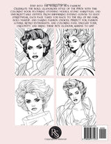 80's Glamour Queens Coloring Book: Retro Icons, Fashion Divas, and Bold Styles from the 1980s for Adults and Teens WoodArtSupply