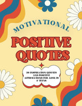 Motivational Positive Quotes: 50 Inspiration Affirmations Coloring Book For Adults & Teens WoodArtSupply