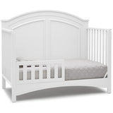 Delta Children Perry 6-in-1 Convertible Crib - Greenguard Gold Certified, Bianca White Delta Children