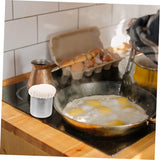 BESTOYARD 4 Sets Pancake Grease Brush Grilling Tools and Accessories Cooking Brush Oil Multifunctional Oil Mop Oil Brush Grill Mop Oil Wiper for Pancake Basting Baking Brush Pancakes Cloth BESTOYARD