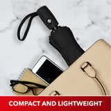 Repel Umbrella Windproof Travel Umbrellas for Rain - Easy Auto Open Close, Durable & Compact Umbrella, Strong Fiberglass Frame, Waterproof Canopy - Backpack, Purse, Portable Umbrella for Travel Repel Umbrella