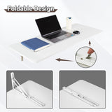 Neoaider Wall Mounted Folding Table 47.2”L x 19.7”W, Laundry Folding Table with Heavy Duty Metal Collapsible Shelf Brackets, 220 LBS Capacity, Wall Mounted Desk Fold Down for Small Spaces Neoaider