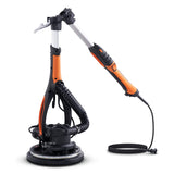 VEVOR Drywall Sander, 900W Electric Sander with 12 Sanding Discs, Variable Speed 800-1800 RPM Wall Sander with 3 Suction Ducts, Foldable Ceiling Sander & 2 LED Lights, Extendable Handle, Dust Bag VEVOR