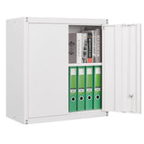 LUCYPAL Metal Wall Storage Cabinet with Shelves,Garage Wall Mounted Steel Storage Cabinet with Locking Doors for Garage,Home,Office,Kitchen,White LUCYPAL