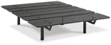 Signature Design by Ashley Cosmic Power Base Traditional California King Adjustable Base with Head and Foot Incline, Wireless Remote and USB Ports, Black Signature Design by Ashley