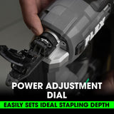 FLEX 24V Brushless 23Ga Pin Nailer Kit with 2.5Ah Lithium Battery and 160W Fast Charger - FS4341-1A FLEX