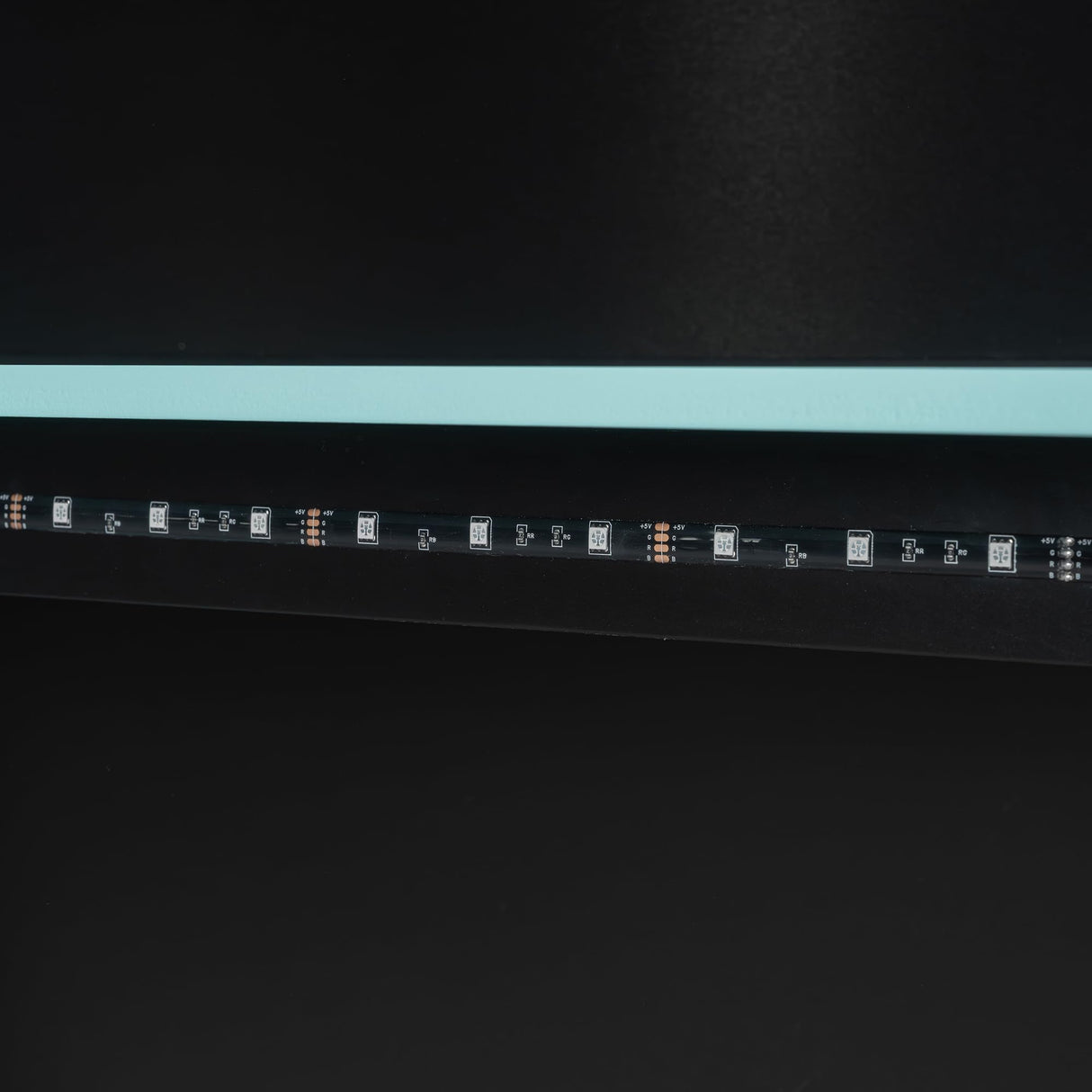 Full Size Wood Gaming Loft Bed with Desk, Full Loft Bed with Multi-Storage Shelves, Light and Charging Station for Teens, Adults Desk Built-in Console Shelf Underneath No Box Spring Needed, Blue Bellemave