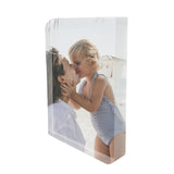 Ismosm Sublimation Blanks Crystal Tabletop Decor Decorative Signs Plaques Custom Photo Frame DIY Picture Frame (Blank - Rectangle) Ismosm