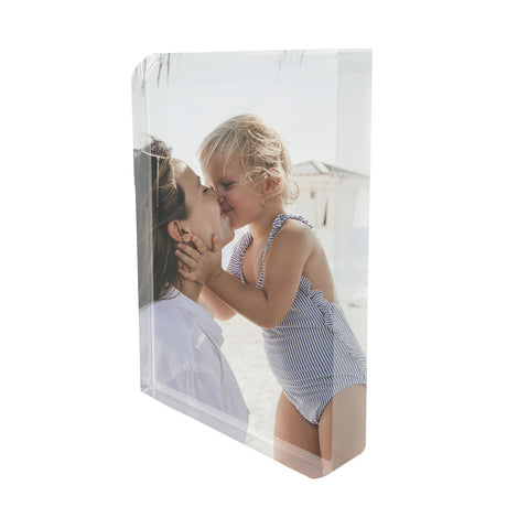 Ismosm Sublimation Blanks Crystal Tabletop Decor Decorative Signs Plaques Custom Photo Frame DIY Picture Frame (Blank - Rectangle) Ismosm