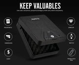RPNB Gun Safe, Security Safe Lock Box, Portable Safe, Handgun Safe, Key Lock Box RPNB