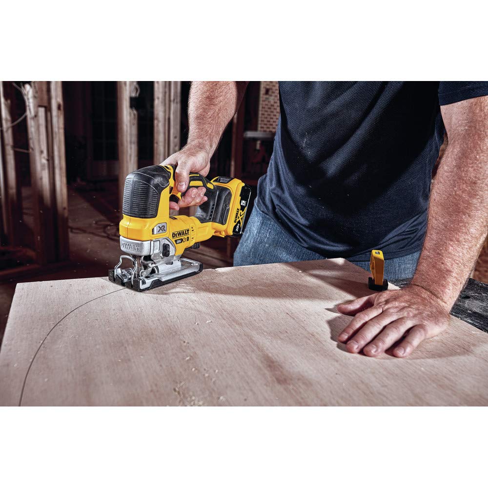 Dewalt DCS334BR 20V MAX XR Brushless Lithium-Ion Cordless Jig Saw (Tool Only) (Renewed) - WoodArtSupply