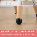 WHY TOYS Adjustable Kid Chairs Indoor 3 Level Adjustable Suitable for Children Age 2-6. Maximum load-bearing 220LBS Suitable for Family Classroom and Nursery Child Seat Set (2-Pack-Beige) WHY TOYS