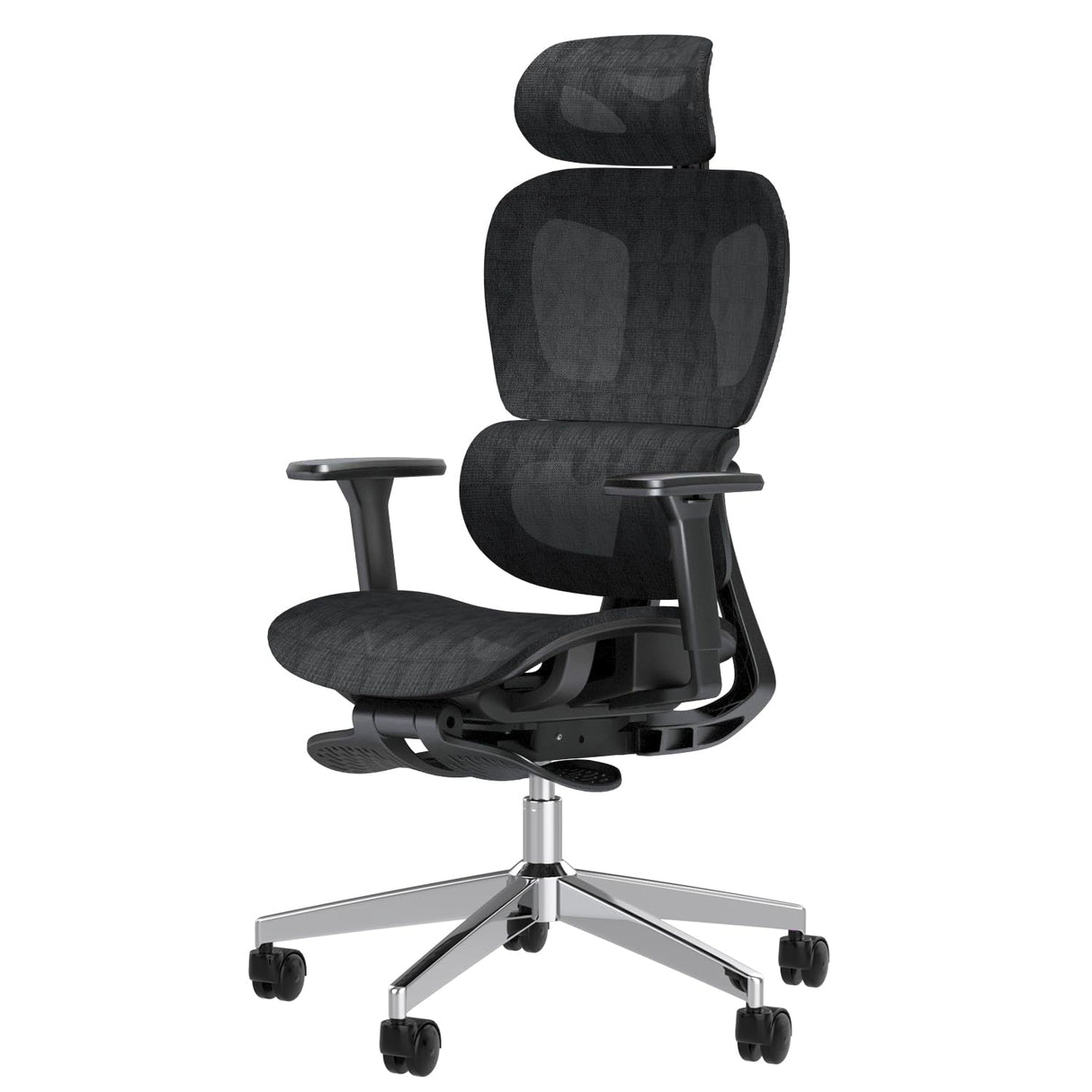 PatioMage Ergonomic Mesh Office Chair with 3D Adjustable Armrest,High Back Desk Computer Chair Ergo3d Ergonomic Office Chair with Wheels for Home & Office Black PatioMage