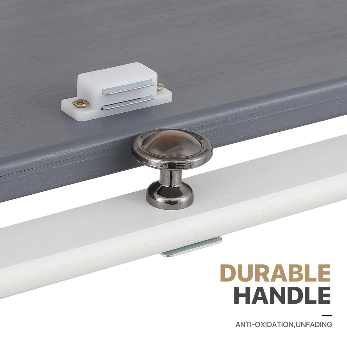 MoNiBloom 60" Tall Slim Narrow Clear Display Cabinet with Acrylic Door Curio Cabinet Display Case Corner Shelves Collection Display Case, White MoNiBloom