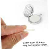 Totority 150 Pcs Car Perfume Cotton Cloth Of The Lid Spacers Cars White Felt Automatic Air Freshener Sublimation Air Freshener Blanks Premium Air Freshener Natural Air Freshener Car Incense Totority