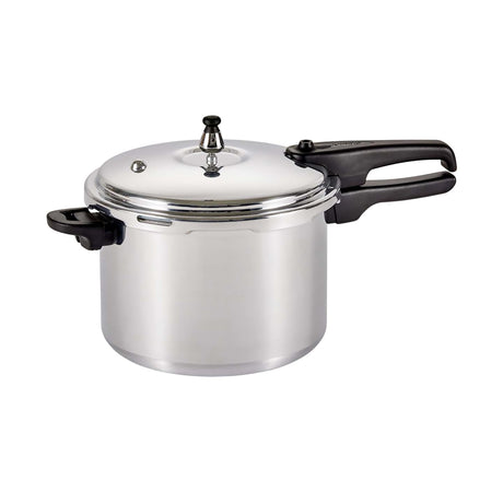 Mirro 92180A Polished Aluminum 10-PSI Pressure Cooker Cookware, 8-Quart, Silver - Mirro