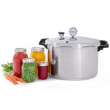 Presto 01755 16-Quart Aluminum canner Pressure Cooker, One Size, Silver Presto