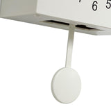 WALPLUS Modern Cuckoo Clocks for Wall Hourly Chiming Coo Coo Clock Volume Adjustable Cookoo Clock Removable Pendulum Christmas Cuckoo Clock Gift White Interior Decoration WALPLUS