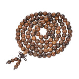 anzhongli Mala Beads Bracelet 108 8mm Beaded Bracelet Sandalwood Elastic anzhongli