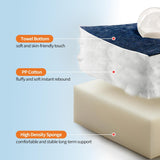 360° Swivel Massage Rocker Recliner with Heat, Linen Glider Chair for Adults, Side Pocket & 2 Cup Holders – Living Room & Bedroom Comfort Tioutbot