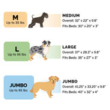 Furhaven Elevated Dog Bed Frame for 30" x 20" Medium Dog Beds, Easy Assembly - Mid-Century Modern Bed Frame - Walnut, Medium Furhaven