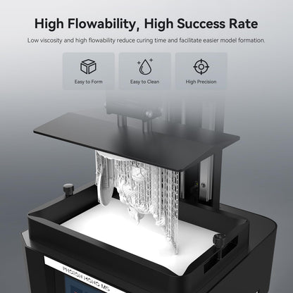 ANYCUBIC ABS-Like Resin Pro 2, Upgraded 8K 3D Printer Resin with Enhanced Strength and Toughness, High Precision, Low Odor, Wide Compatibility for All LCD Resin 3D Printers (White, 1kg)