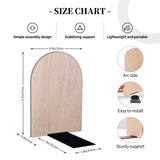 HOYYU Rustic Daisy Wooden Bookends Decorative Shabby Sunflower Book Ends for Shelves Heavy Books Holder Organizer Non-Slip Desk Book End for Kids Room Office School Kitchen Home Desktop Decor 1 Pairs HOYYU