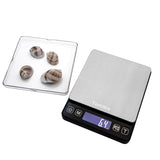 Precision Scale with Hold Function - Tomiba 3000g 0.01oz/0.1g Small Cooking Mini Food Scale Portable Electronic Jewelry Scale Batteries Included Tomiba