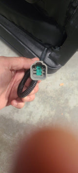 DSC Tractor Seats, Forklift/Tractor Replacement Suspension Seat with Built-in Headrest and Adjustable Armrest Customized in Gray Endura. TSKL10-C8 WoodArtSupply