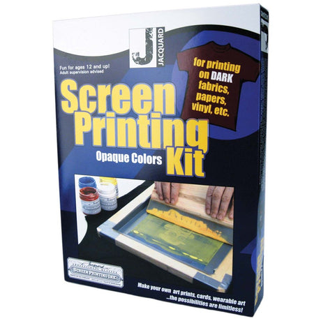 Jacquard Opaque Screen Printing Kit Jacquard