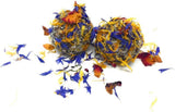Spring Flower Blend – Edible flowers - Rose, Cornflower and Marigold - All natural, Culinary grade Delights (0.35oz) - Premium Quality - Perfect for Beverages, Cakes Naturegrail