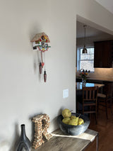 River City Clocks Musical Multi-Colored Quartz Cuckoo Clock - 8 Inches Tall - Model # M8-08PQ River City Clocks